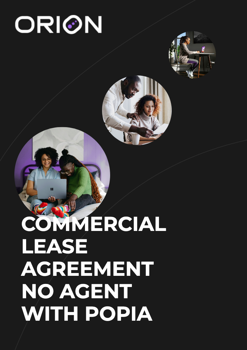 Commercial Lease Agreement With POPIA - No Agent