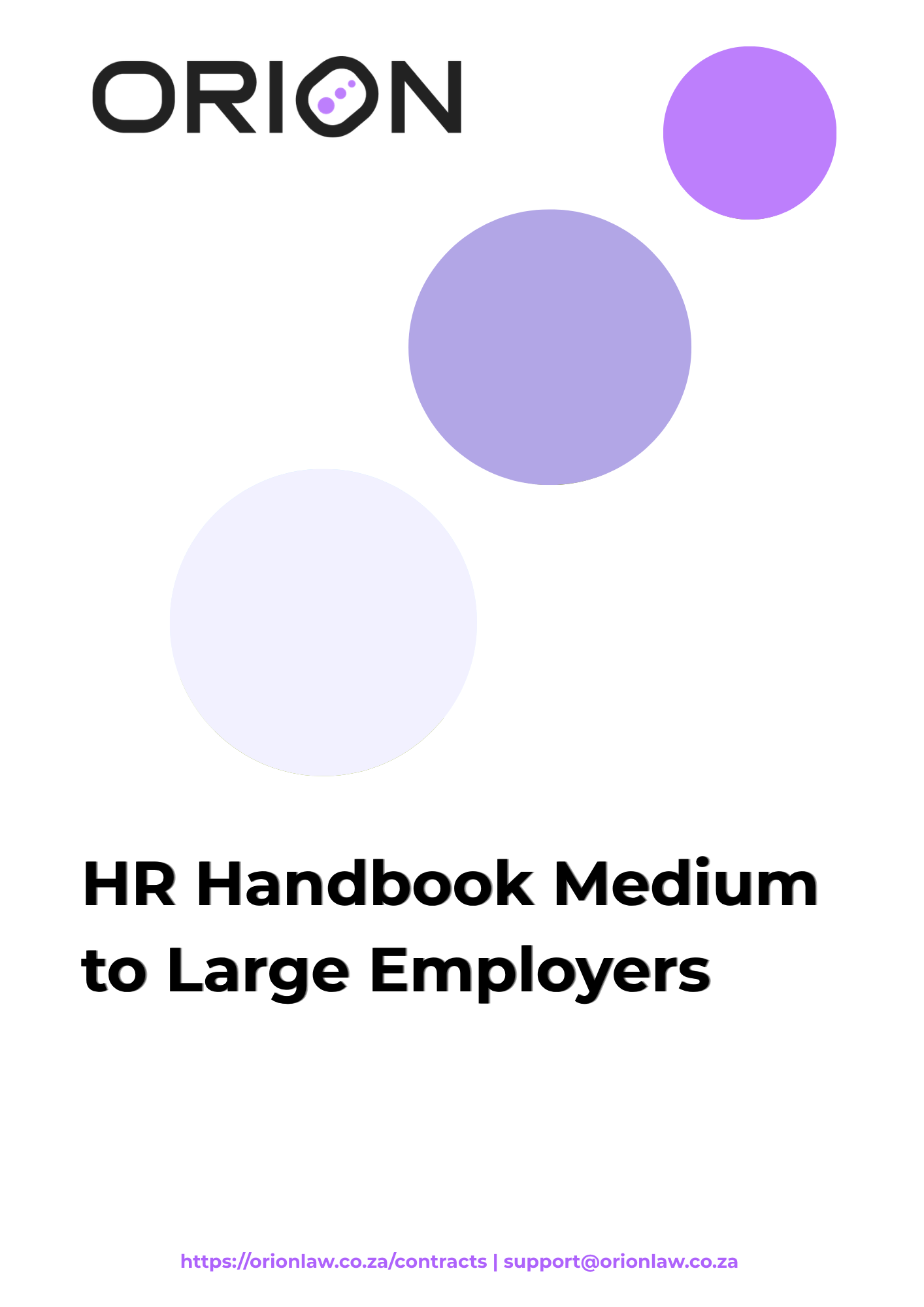 HR Handbook Medium to Large Employers