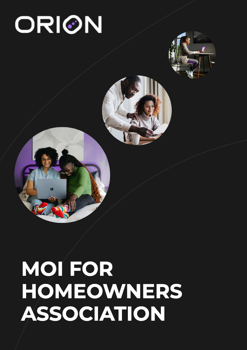 MOI For Homeowners Association