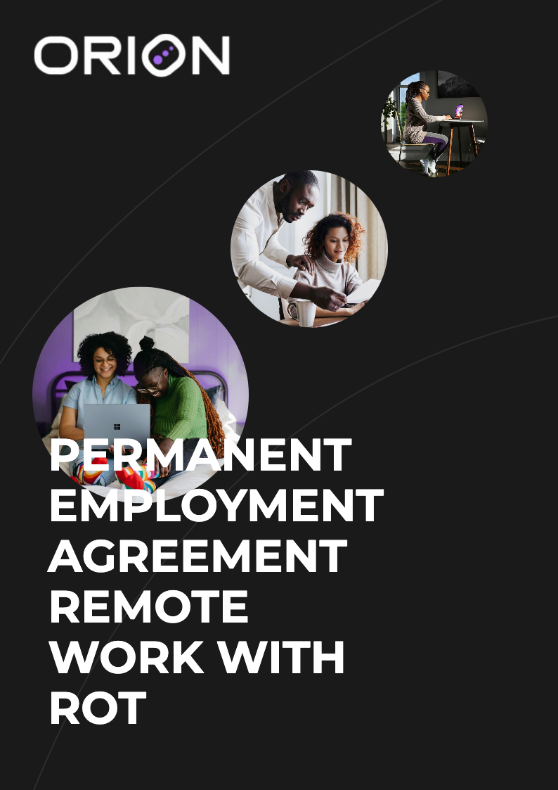 Permanent Employment Agreement Remote Work With Restraint of Trade