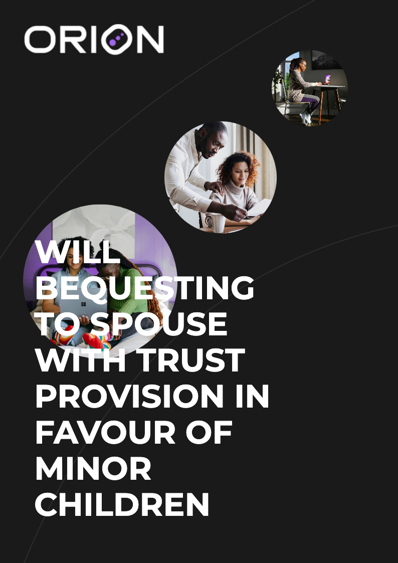 Will Bequesting to Spouse with Trust Provision in Favour of Minor Children